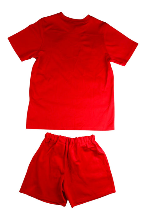 A Red Shorts Sets from Nike in size 5T for neutral. (Back View)