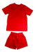 A Red Shorts Sets from Nike in size 5T for neutral. (Back View)