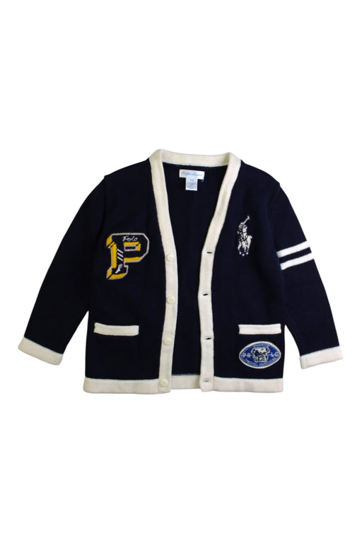 A Navy Cardigans from Ralph Lauren in size 18-24M for boy. (Front View)