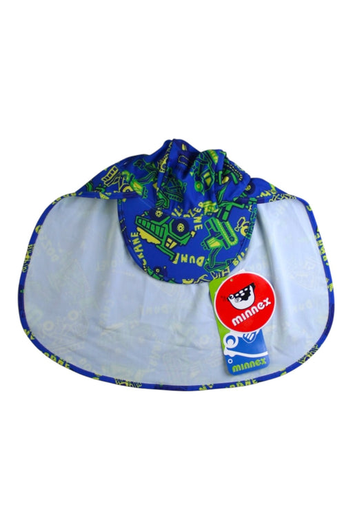 A Blue Sun Hats from Minnex in size 13Y for boy. (Front View)