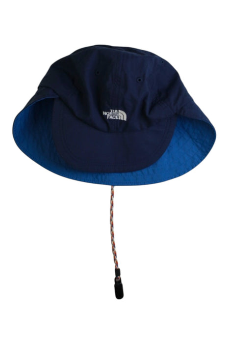 A Navy Sun Hats from The North Face in size 13Y for neutral. (Front View)