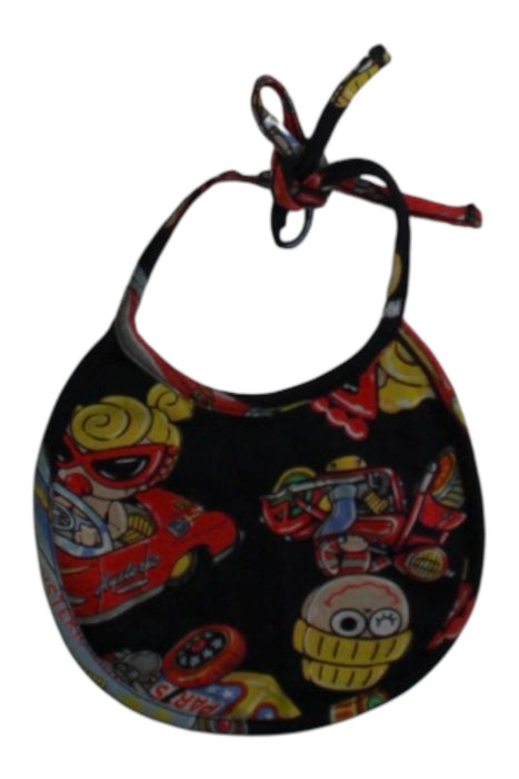 A Multicolour Bibs from Hysteric Mini in size 12-18M for girl. (Front View)