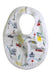 A Multicolour Bibs from Petit Bateau in size 18-24M for boy. (Front View)