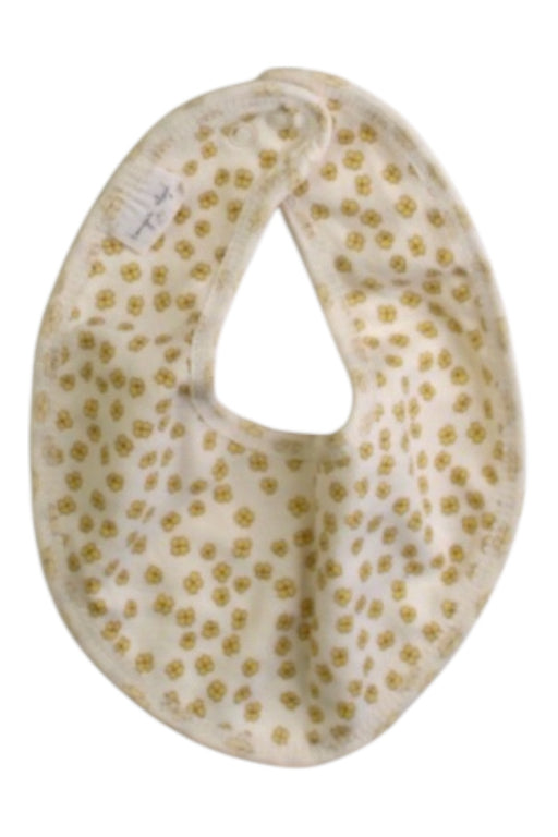 A White Bibs from Konges Sløjd in size 12-18M for girl. (Front View)