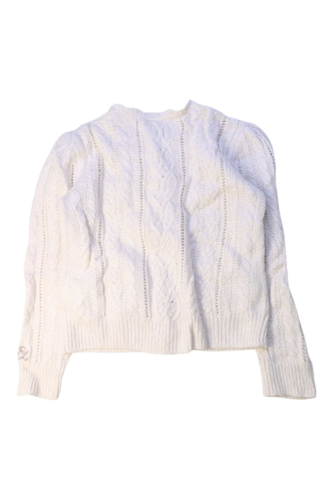 A White Cardigans from Polo Ralph Lauren in size 4T for girl. (Back View)