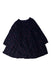 A Navy Long Sleeve Dresses from Jacadi in size 5T for girl. (Front View)