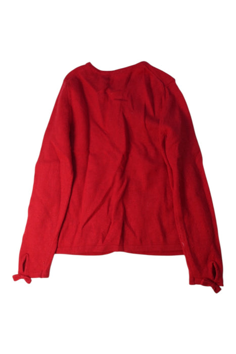 A Red Cardigans from Polo Ralph Lauren in size 5T for girl. (Back View)