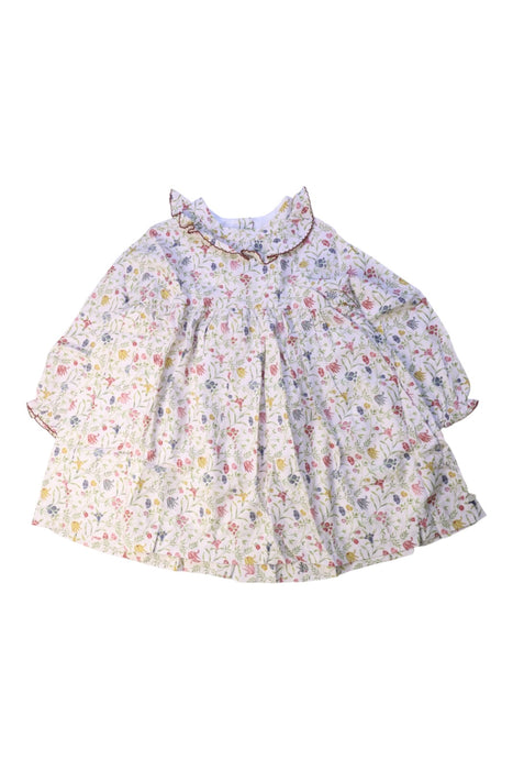 A Multicolor Long Sleeve Dresses from Tartine et Chocolat in size 4T for girl. (Front View)