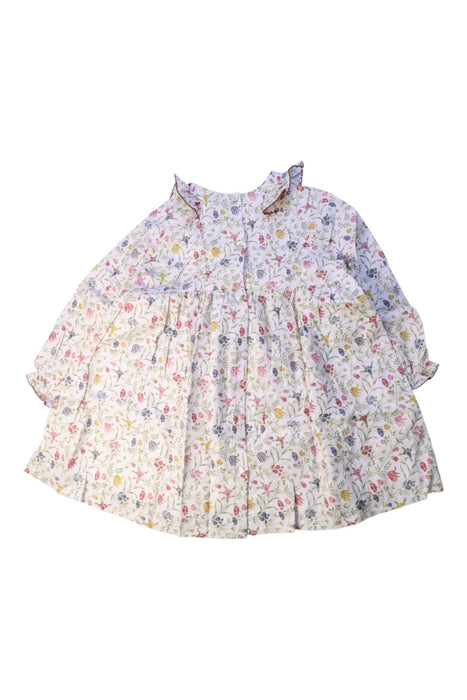 A Multicolor Long Sleeve Dresses from Tartine et Chocolat in size 4T for girl. (Back View)