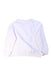A White Crewneck Sweatshirts from Kingkow in size 4T for girl. (Back View)