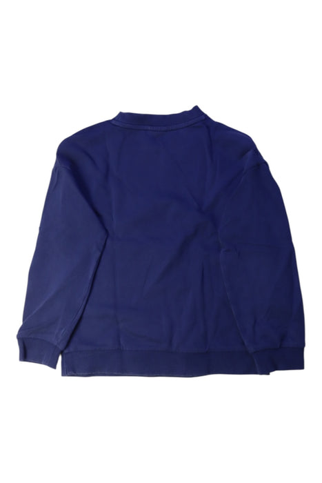 A Navy Crewneck Sweatshirts from Kingkow in size 5T for girl. (Back View)