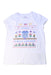A White Short Sleeve T Shirts from Polo Ralph Lauren in size 7Y for girl. (Front View)
