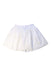 A White Tulle Skirts from Polo Ralph Lauren in size 6T for girl. (Front View)