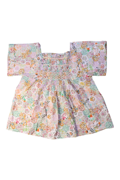 A Multicolour Short Sleeve Tops from Bonpoint in size 6T for girl. (Front View)