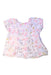 A White Short Sleeve Tops from Bonpoint in size 6T for girl. (Front View)
