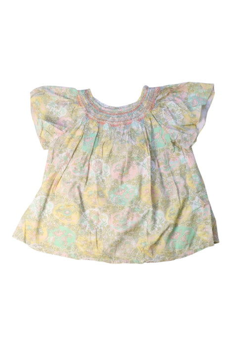 A Multicolour Short Sleeve Tops from Bonpoint in size 6T for girl. (Front View)
