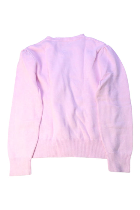 A Pink Cardigans from Polo Ralph Lauren in size 6T for girl. (Back View)