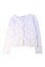 A White Cardigans from Bonpoint in size 6T for girl. (Front View)