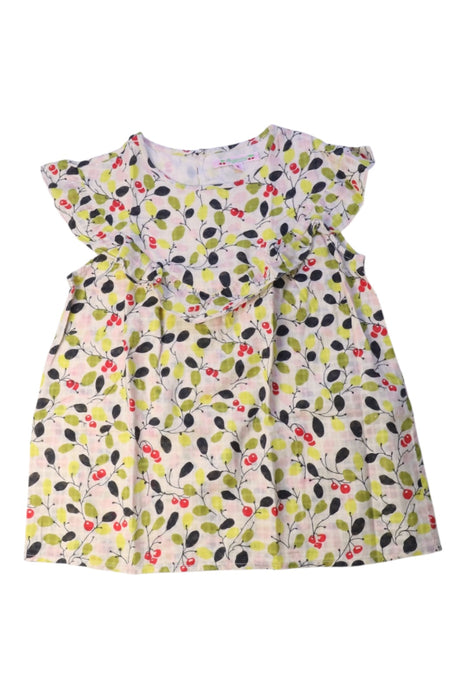 A Multicolour Sleeveless Dresses from Bonpoint in size 6T for girl. (Front View)