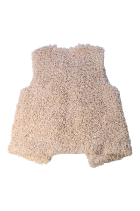 A Beige Outerwear Vests from Tartine et Chocolat in size 6T for girl. (Back View)
