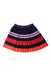 A Multicolour Short Skirts from Jacadi in size 6T for girl. (Front View)