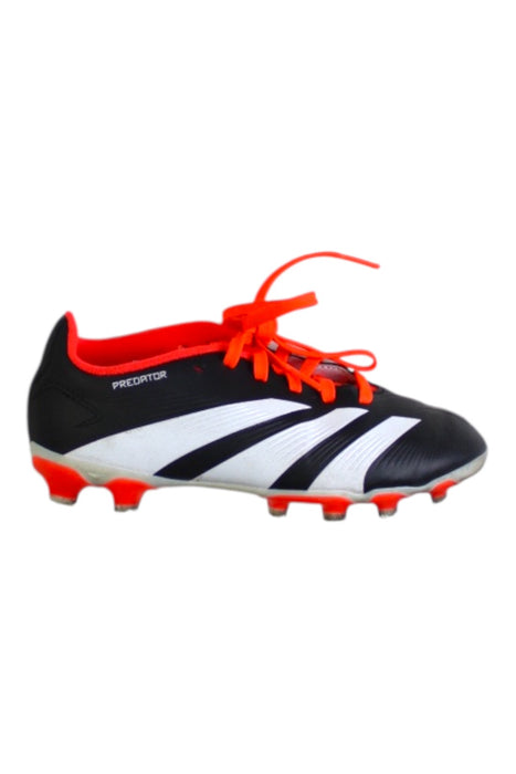 A Black Cleats/Soccer Shoes from Adidas in size 7Y for neutral. (Front View)