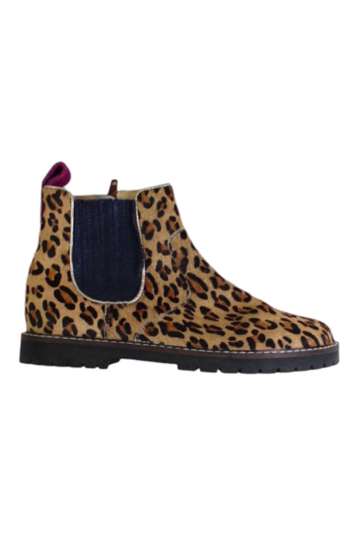 A Multicolor Booties from Boden in size 7Y for girl. (Front View)