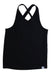A Black Sleeveless Tops from Abercrombie & Fitch in size 7Y for girl. (Front View)