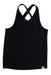 A Black Sleeveless Tops from Abercrombie & Fitch in size 7Y for girl. (Front View)