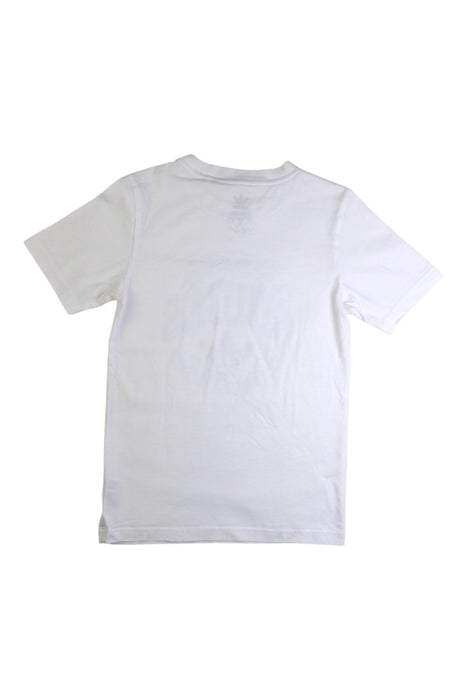 A White Short Sleeve T Shirts from Adidas in size 7Y for neutral. (Back View)