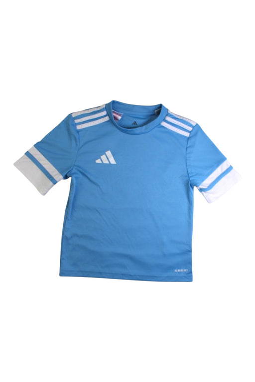 A Blue Active Tops from Adidas in size 7Y for boy. (Front View)