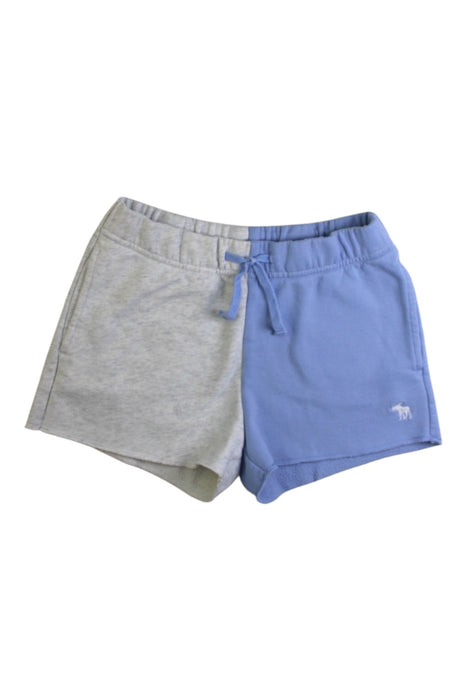 A Blue Shorts from Abercrombie & Fitch in size 7Y for girl. (Front View)