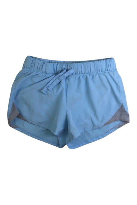 A Blue Active Shorts from Abercrombie & Fitch in size 7Y for girl. (Front View)
