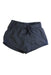 A Navy Active Shorts from Abercrombie & Fitch in size 7Y for girl. (Front View)