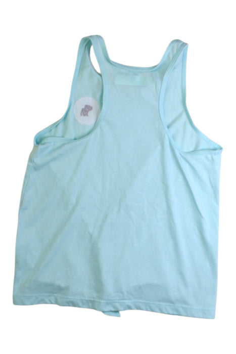 A Blue Sleeveless Tops from Abercrombie & Fitch in size 7Y for girl. (Back View)