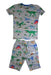 A Multicolour Pyjama Sets from Boden in size 8Y for boy. (Back View)