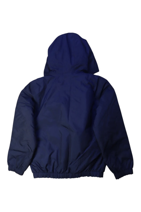 A Navy Lightweight Jackets from Petit Bateau in size 6T for boy. (Back View)