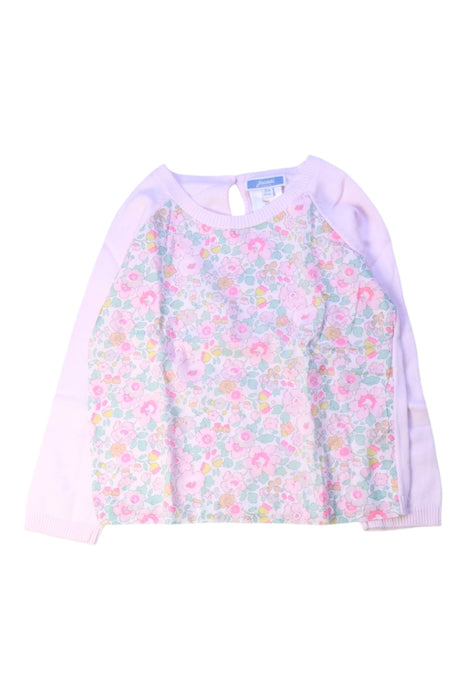 A Multicolour Long Sleeve Tops from Jacadi in size 3T for girl. (Front View)