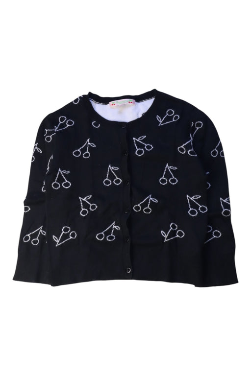 A Black Cardigans from Bonpoint in size 4T for girl. (Front View)