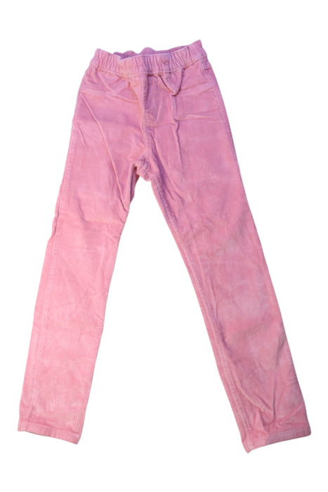 A Pink Casual Pants from Petit Bateau in size 5T for girl. (Front View)