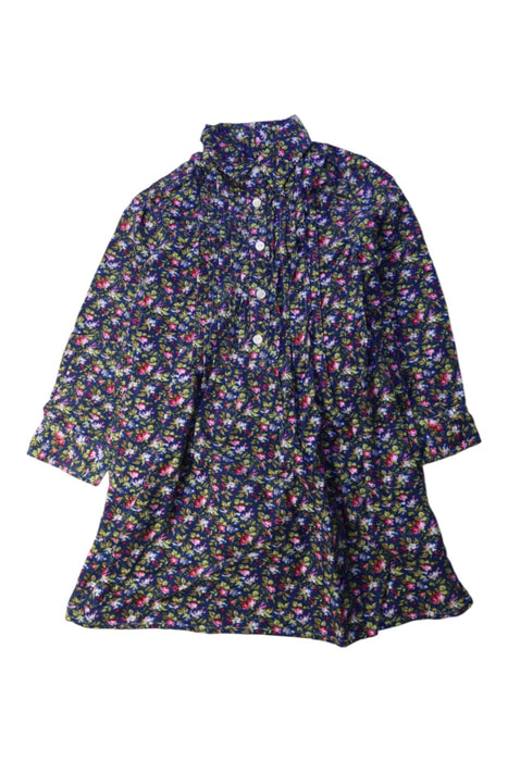 A Multicolour Long Sleeve Dresses from Polo Ralph Lauren in size 4T for girl. (Front View)