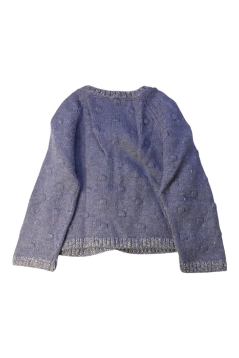 A Grey Cardigans from Jacadi in size 3T for girl. (Back View)