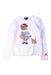 A White Knit Sweaters from Polo Ralph Lauren in size 5T for girl. (Front View)