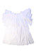 A White Short Sleeve Dresses from Tartine et Chocolat in size 6T for girl. (Front View)