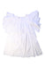A White Short Sleeve Dresses from Tartine et Chocolat in size 6T for girl. (Front View)
