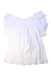 A White Short Sleeve Dresses from Tartine et Chocolat in size 6T for girl. (Back View)
