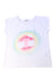 A White Short Sleeve T Shirts from Bonpoint in size 6T for girl. (Front View)