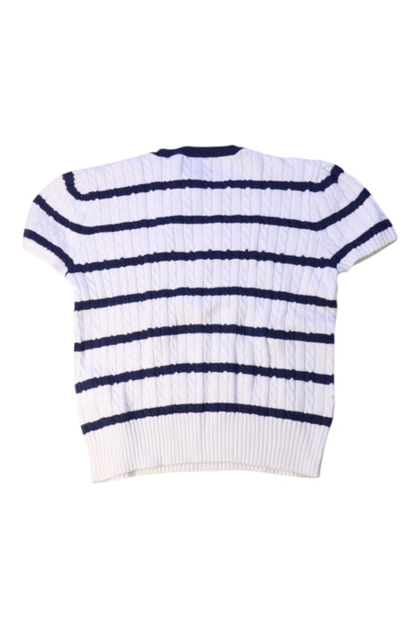 A White Short Sleeve Tops from Polo Ralph Lauren in size 6T for girl. (Back View)
