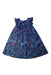 A Multicolour Sleeveless Dresses from Jacadi in size 6T for girl. (Front View)