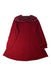 A Red Sweater Dresses from Jacadi in size 6T for girl. (Back View)